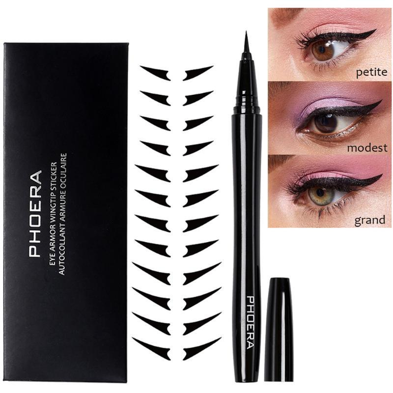 Kit eyeliner + autocolantes WINGTIPS - Phoera Makeup Europe