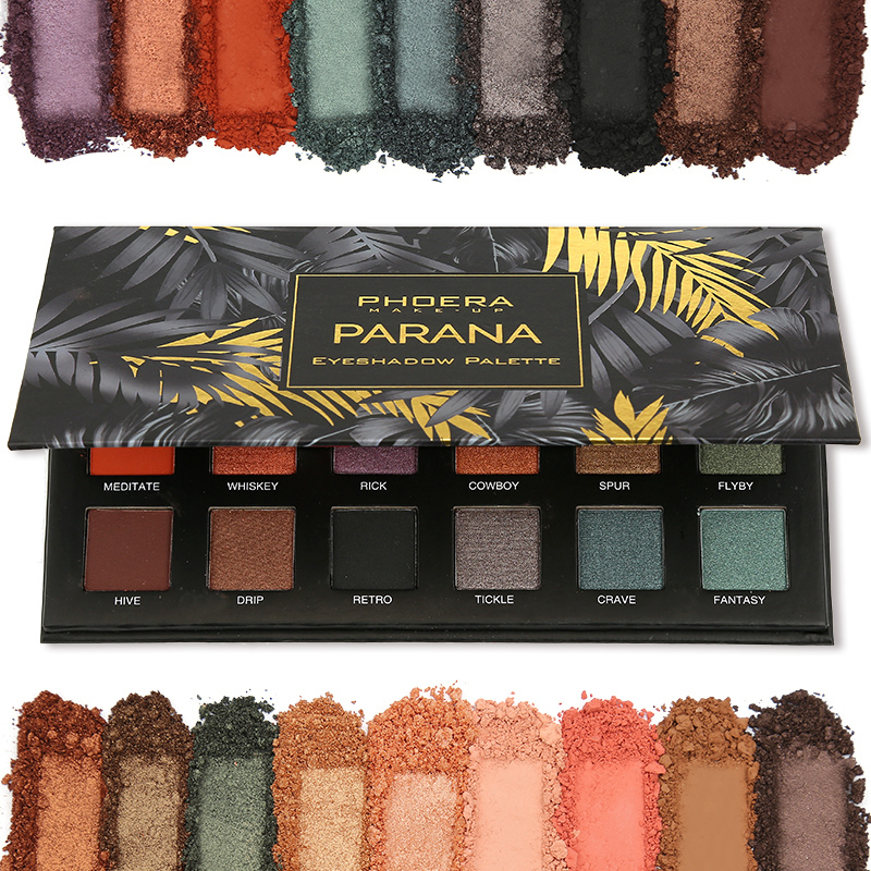 Paletas de 18 Sombras - Phoera Makeup Europe