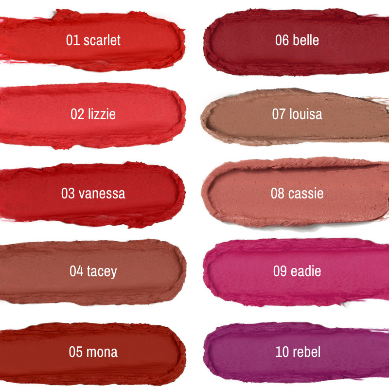 Baton Matte 24h Non-transfer - Phoera Makeup Europe