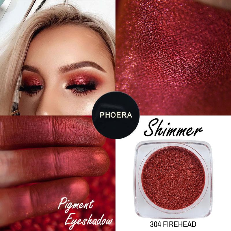 Pigmentos soltos - Shimmer - Phoera Makeup Europe