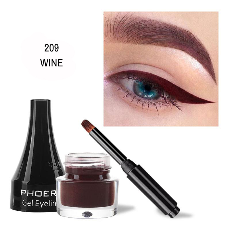 Gel Eyeliner - Phoera Makeup Europe
